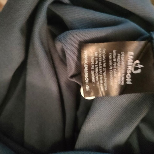 Emerson polo piqué shirt used, XXL, petrol color