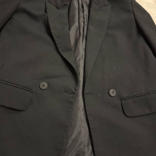 Zara classic jacket used, black, size XS