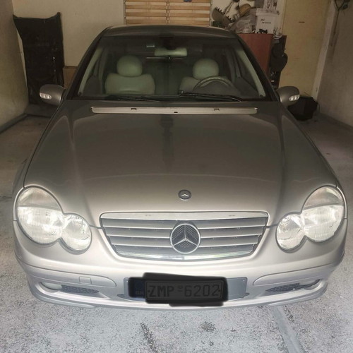 Mercedes-Benz C200 Kompressor Coupe used, 93,000km, silver