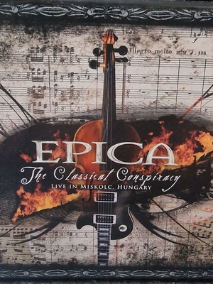 Epica The Classical Conpiracy 2 CD new, metal