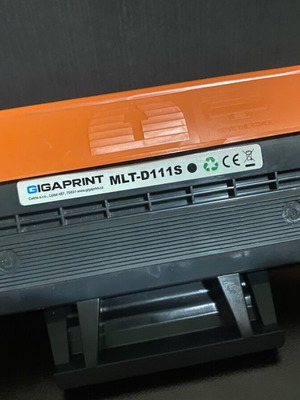 Gigaprint MLT-D111S toner cartridge used, black
