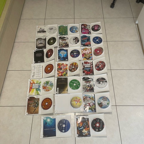 Wii games like new, pack of 20