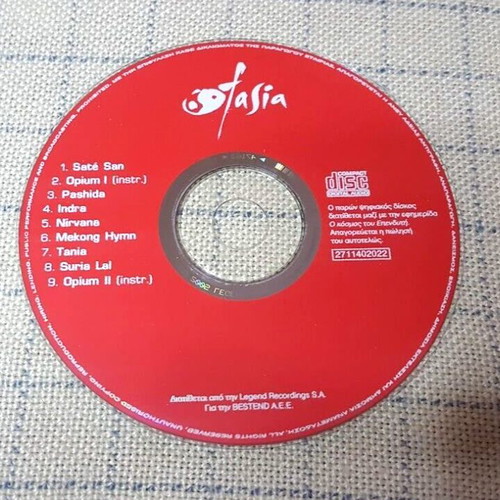 Ofasia Saté San CD used, pop, 2005 promo edition