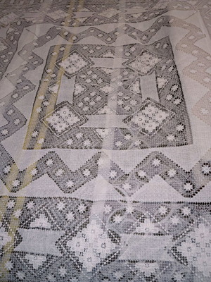 Tablecloth new, size 1.25x1.25