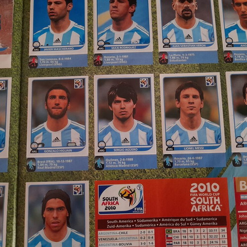 Panini Mundial 2010 Sticker Album like new