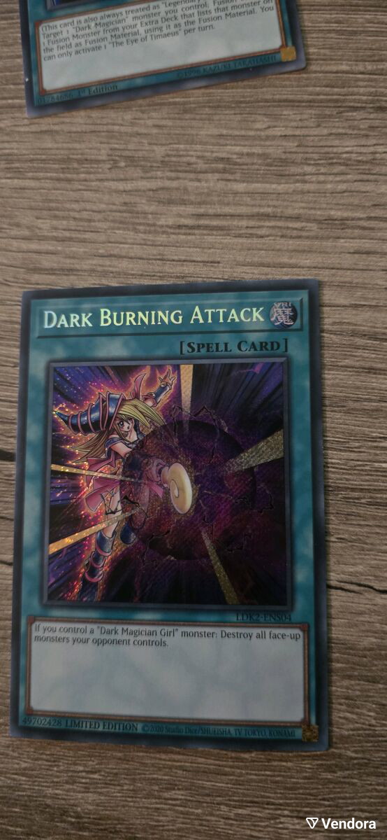 Dark Burning Attack Yu-Gi-Oh! карта в… - € 5,00 - Vendora.bg