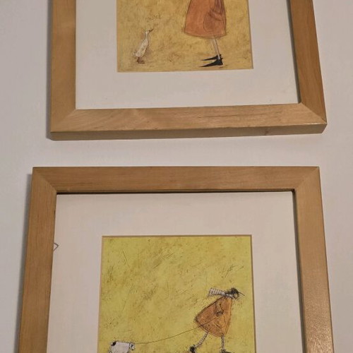 Decorative frames set in three sizes like new
