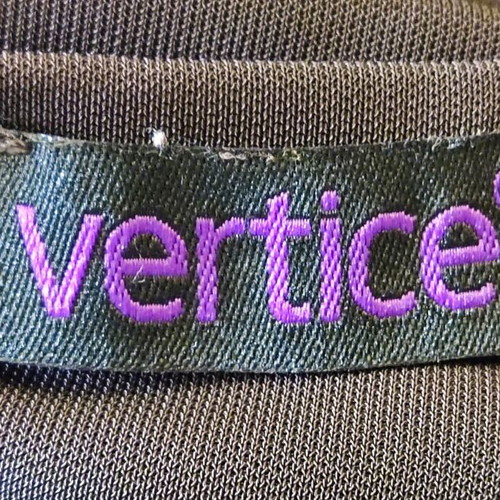 Vertice Brown Blouse Size 3 with 3/4 Sleeve like new