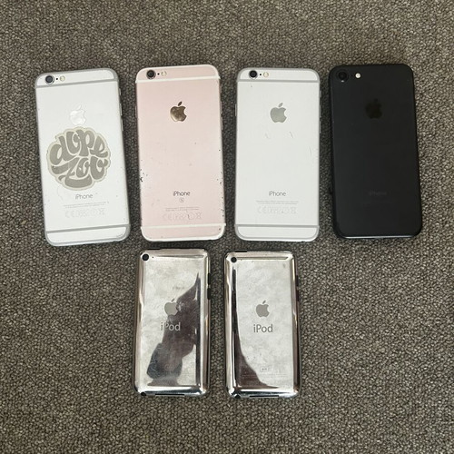 iPhone lot for parts or repair used