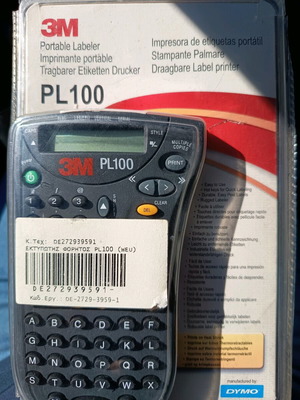 Ετικετογράφος Dymo με σφραγισμένη ταινία, καινούριος