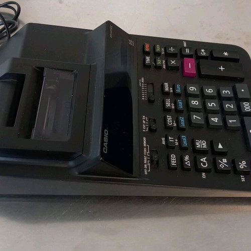 Casio DR-320RE calculator like new with printer