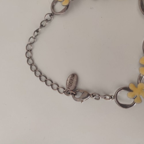 Pilgrim bracelet used, yellow