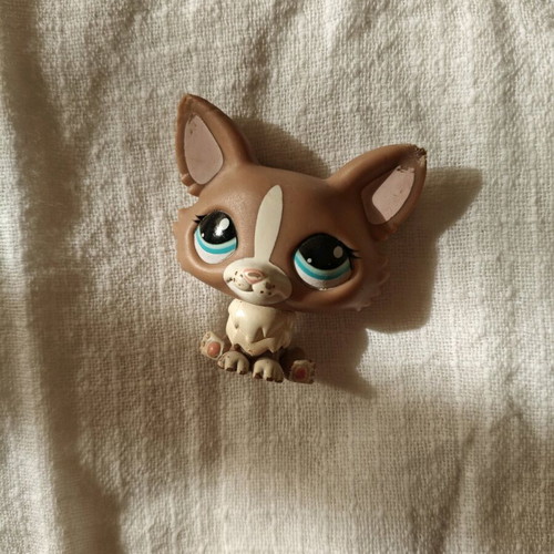 Littlest Pet Shop used with minor ear damage Hasbro 2010