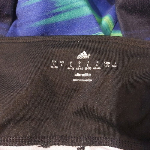 Adidas Climalite leggings multicolor like new