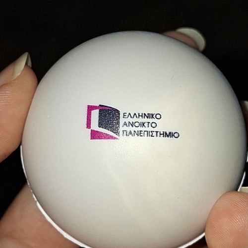 Set of stress balls in various shapes and colours like new