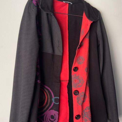 Cache Cache cardigan used, top S-M, multicolor