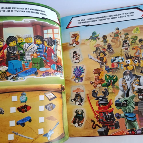 Lego Ninjago children's book like new 6+