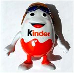 Kinder Έκπληξη Egg Mascot αυγό κουτί άδειο, Limited Edition, ύψος 26 εκ.