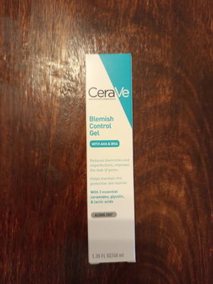 Cerave Blemish Control Gel new, hydration for sensitive skin 40ml