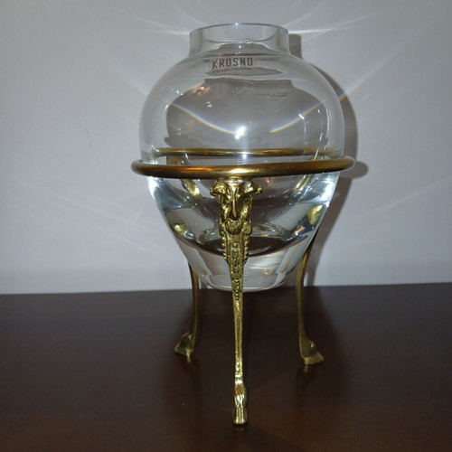 Krosno Poland Crystal Decorative Vase like new, vintage, collectible