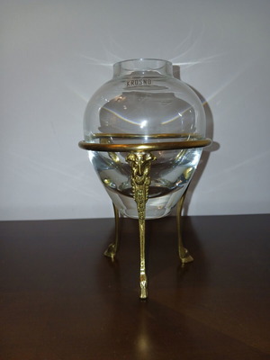 Krosno Poland Crystal Decorative Vase like new, vintage, collectible