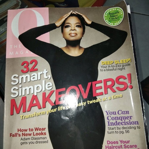 Oprah magazine like new, English edition