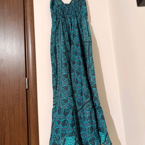 Floral dress like new, green, one size