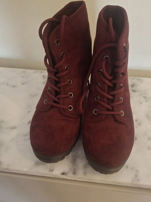 Sinsay ankle boots used, size 37, women's