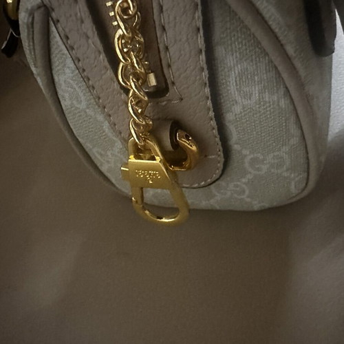 Gucci Mini Bag Boston μεταχειρισμένο, χιαστί, μπεζ