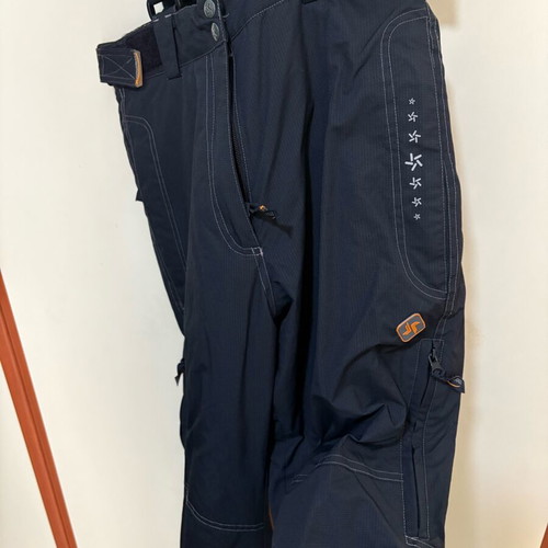 Ski snowboard pants used with suspenders, size 42