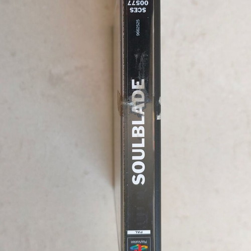 Soulblade PlayStation (PS1) game, Namco, complete set with manual