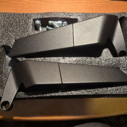 Motorcycle mirrors new, unused