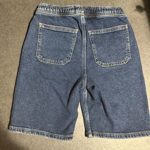 Abercrombie denim bermuda shorts like new, for 10-year-old boys, blue