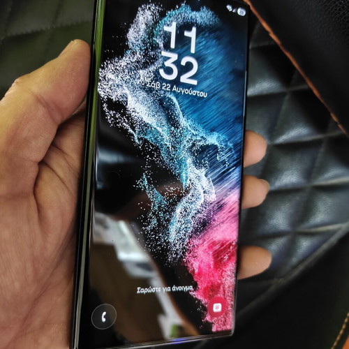 Samsung S22 Ultra 128GB black smartphone