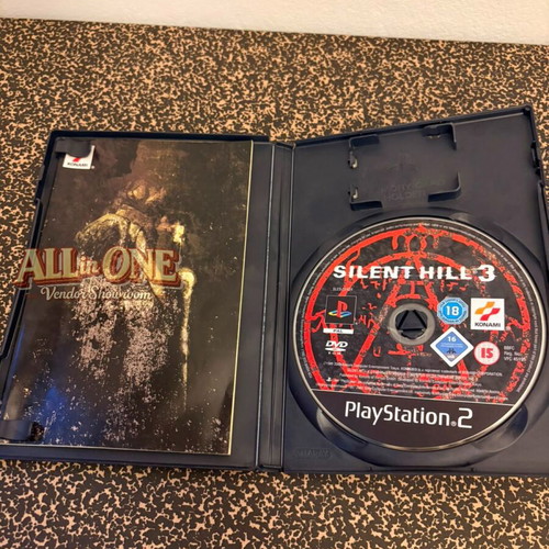 Silent Hill 3 PS2 game, PAL, complete, Konami