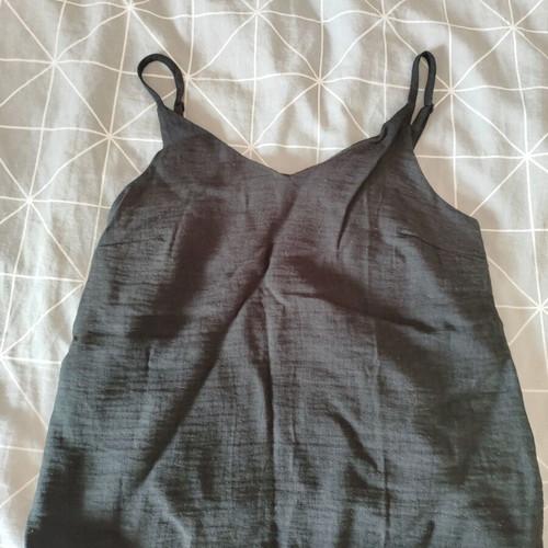 LCW blouse with straps used, black, size S