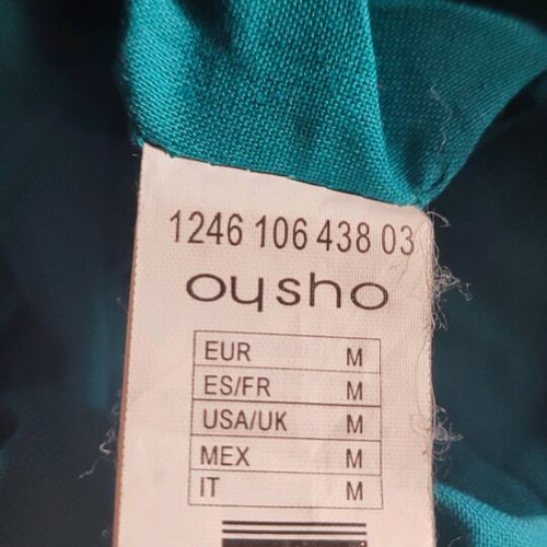 Oysho fabric tote bag like new, multicolored