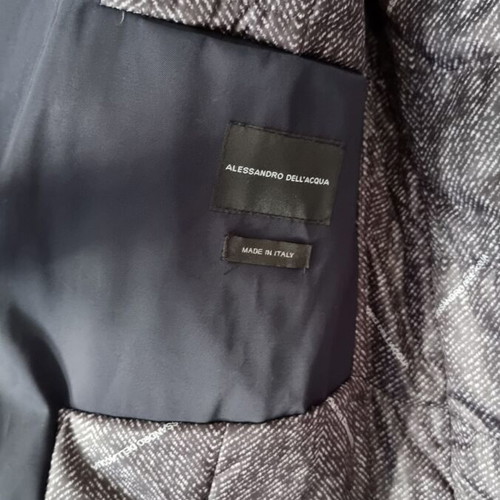 Alessandro Dell'Acqua trench coat like new, blue, size L