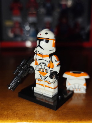 Boil Star Wars Lego minifigure with blaster and armor