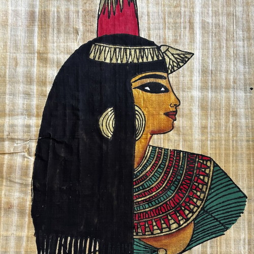 Vintage Egyptian Papyrus like new, traditional art