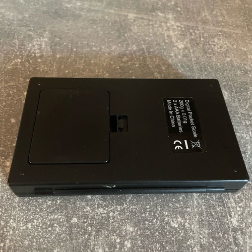 Pocket scale used