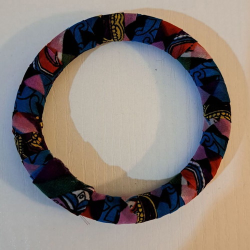 Handmade African bracelets new, colorful fabric