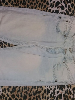 Bershka Jeans like new, light blue, cotton with 5% elastane, size S