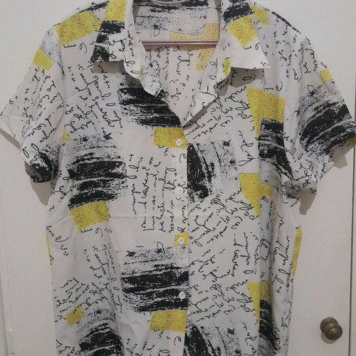 Short-sleeve shirt used, size L