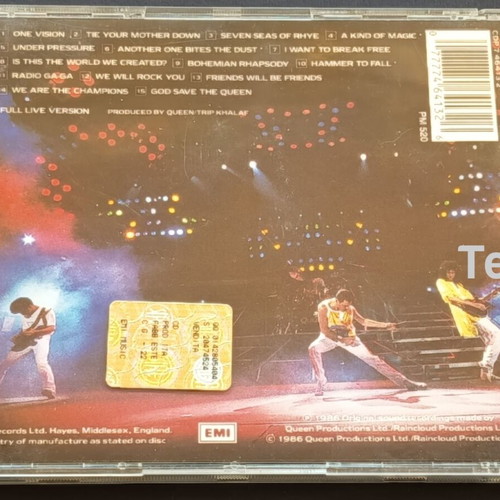 Queen Live Magic CD used, rock