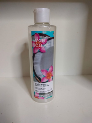 Aloha Monoi shower cream 250ml new with coconut and tiare flower scent