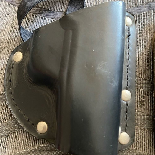 Leather gun holsters used, pack of three pieces