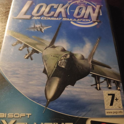 Lock-On Air Combat Simulation PC CD-ROM used