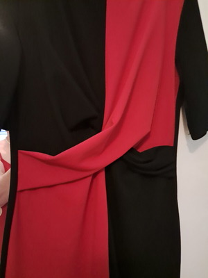 A-Style dress like new, black and red, sizes M and L