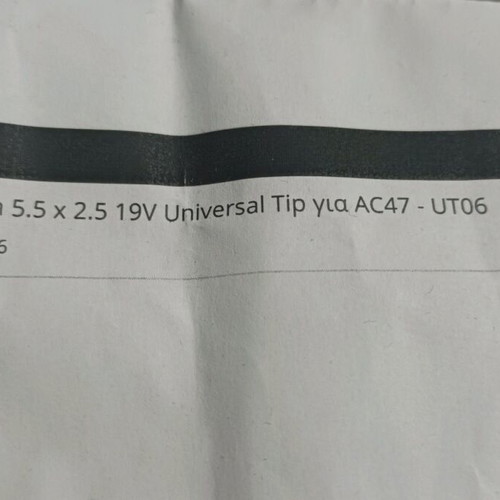 M5 Toshiba 5.5×2.5 19V Universal Tip for AC47-UT06 new